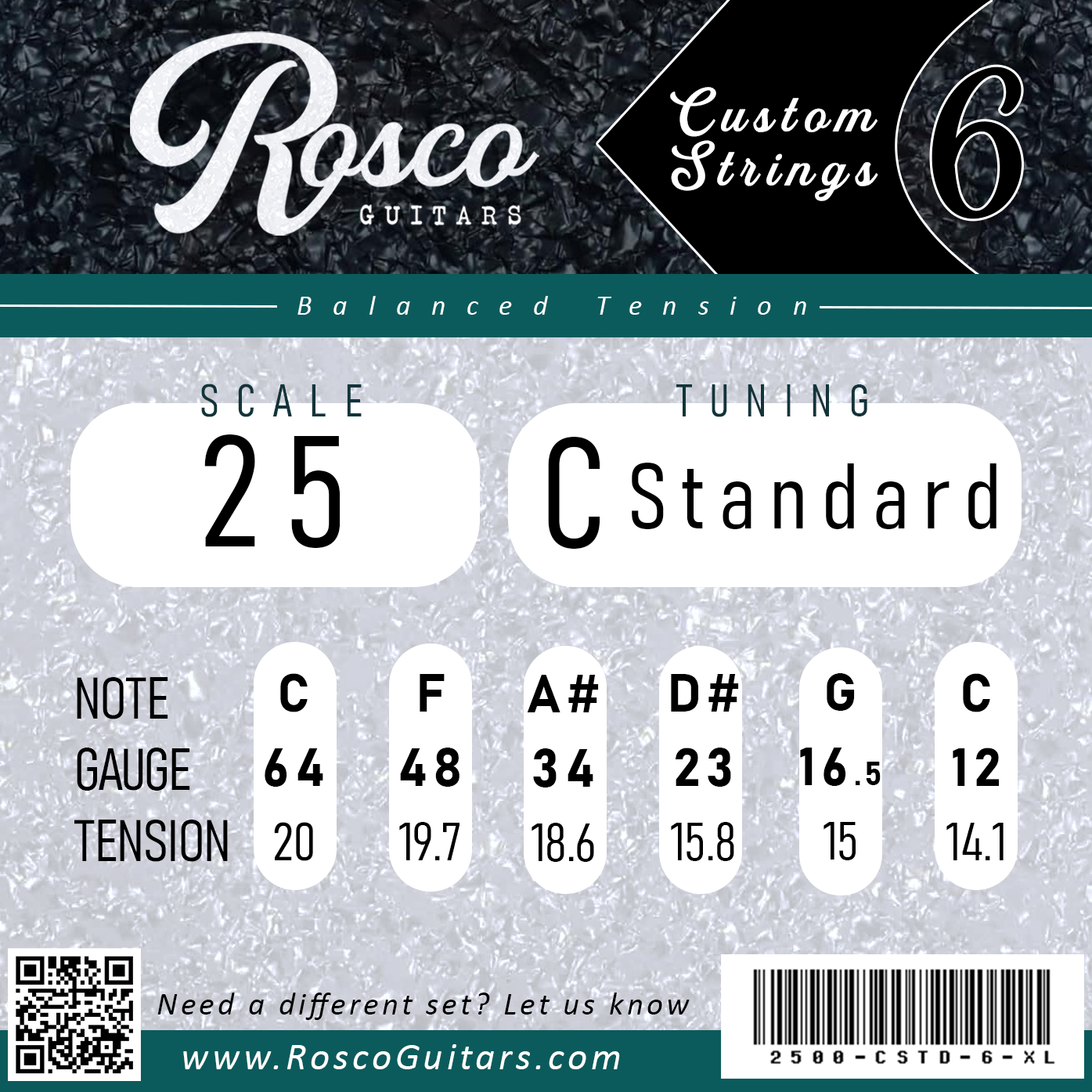 Custom Strings - 25" Guitar Scale Length image 5