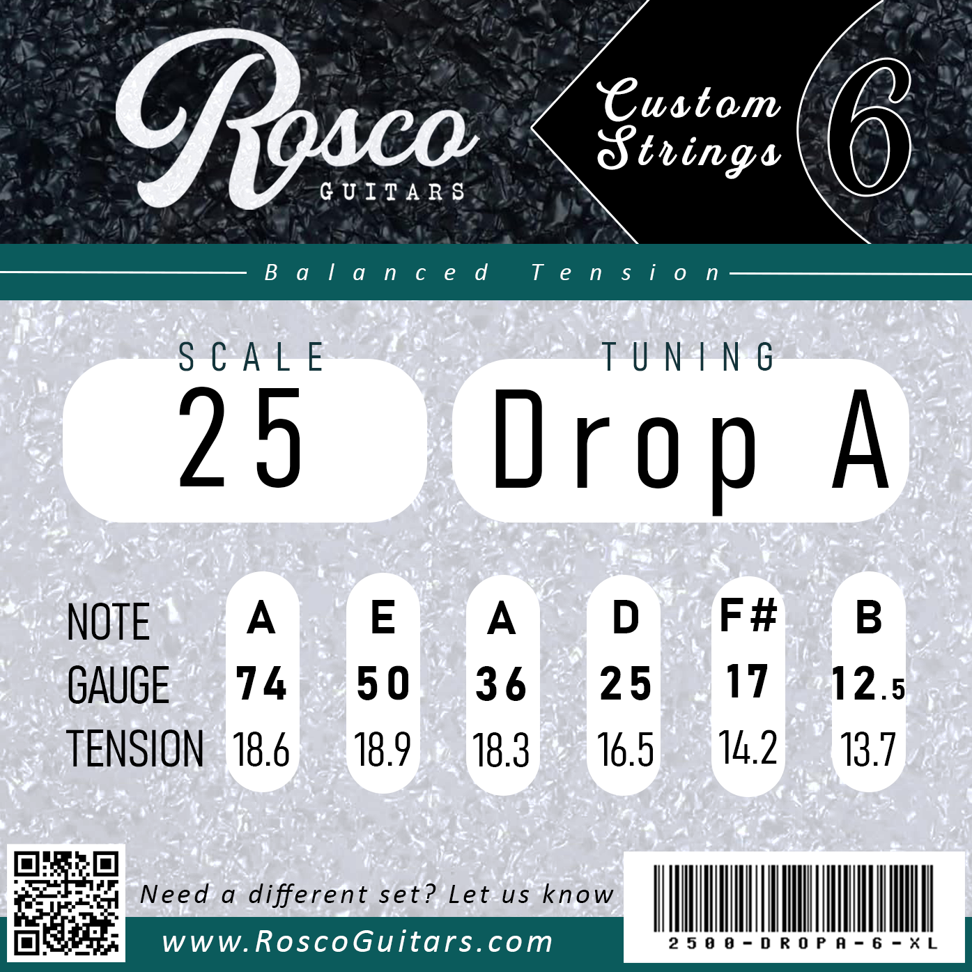Custom Strings - 25" Guitar Scale Length image 7