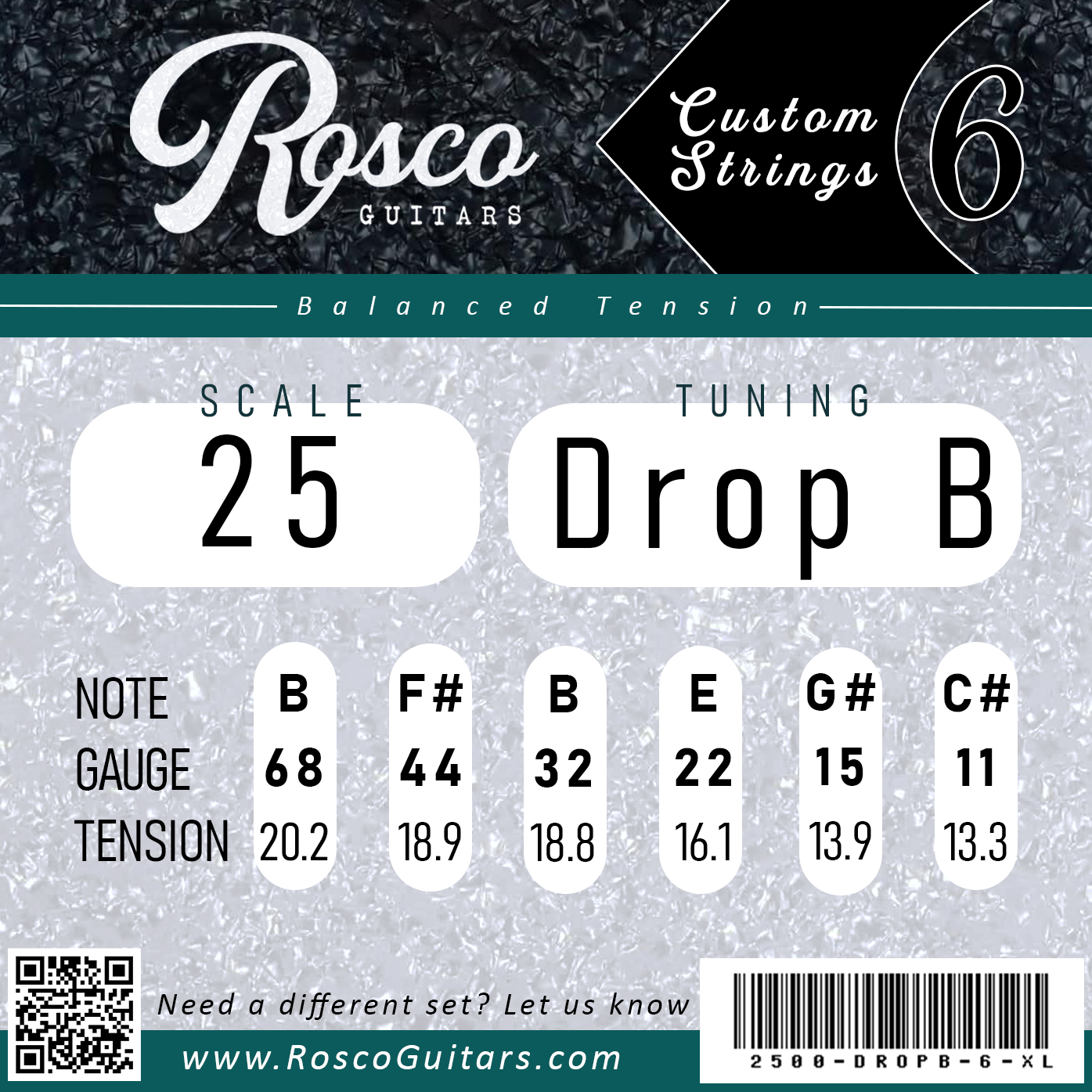 Custom Strings - 25" Guitar Scale Length image 6