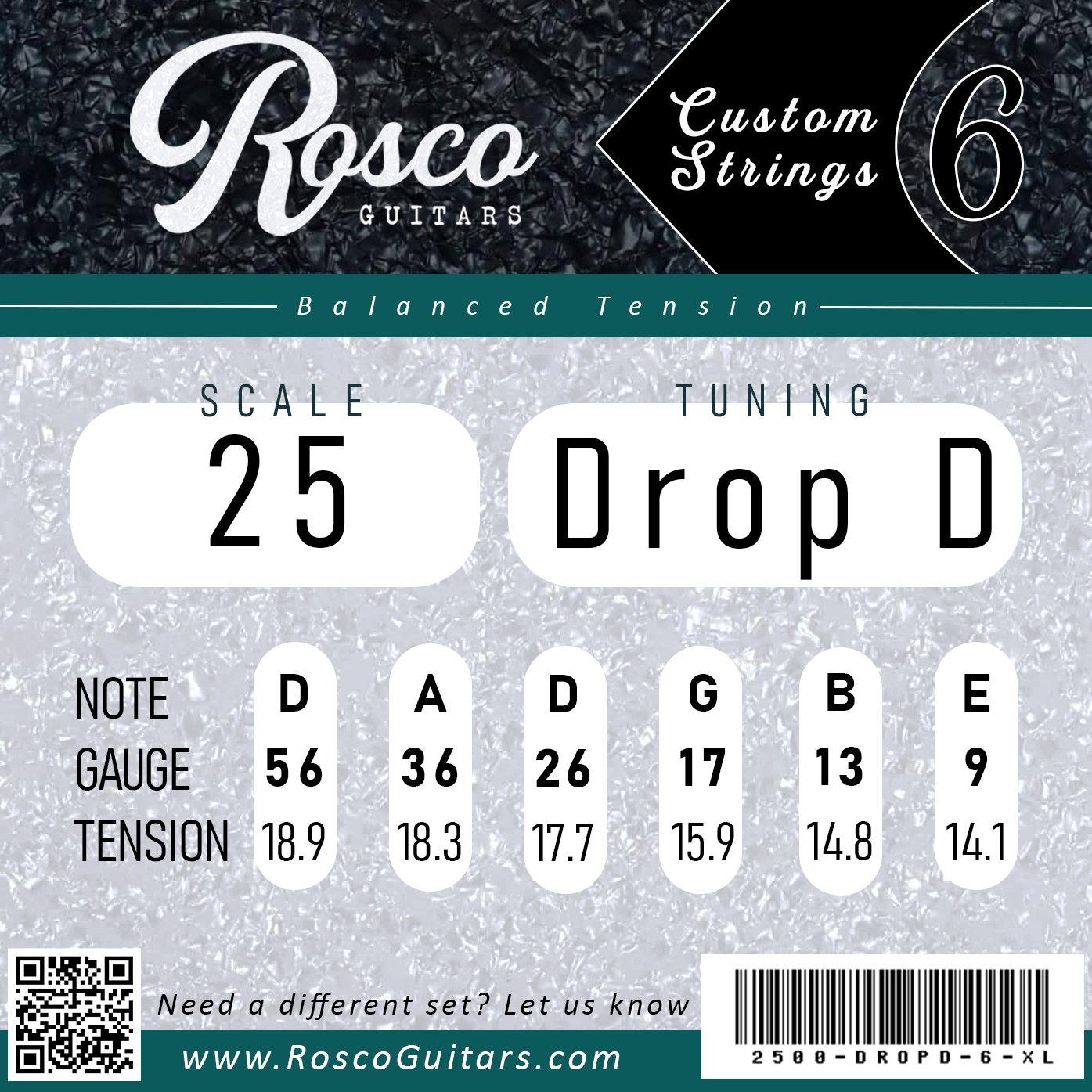 Custom Strings - 25" Guitar Scale Length image 2