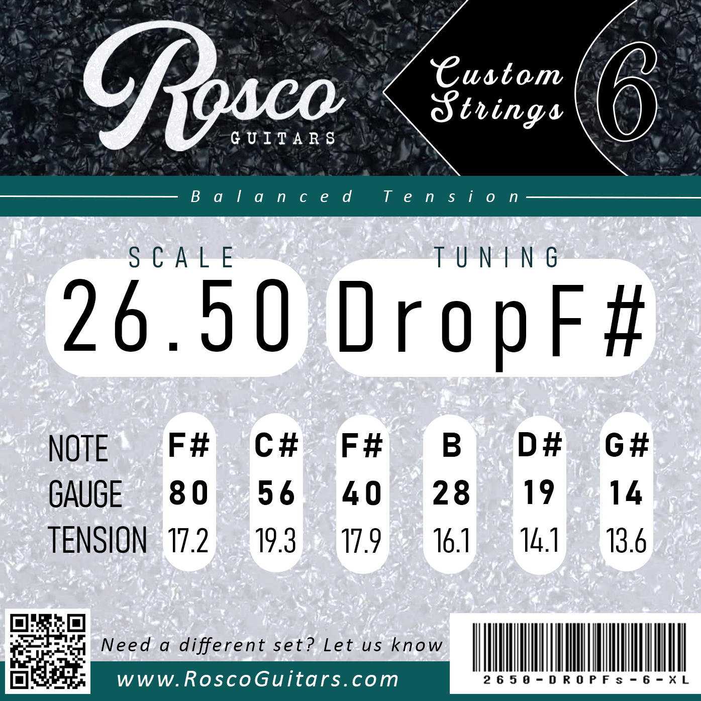 6 String - Custom Packs