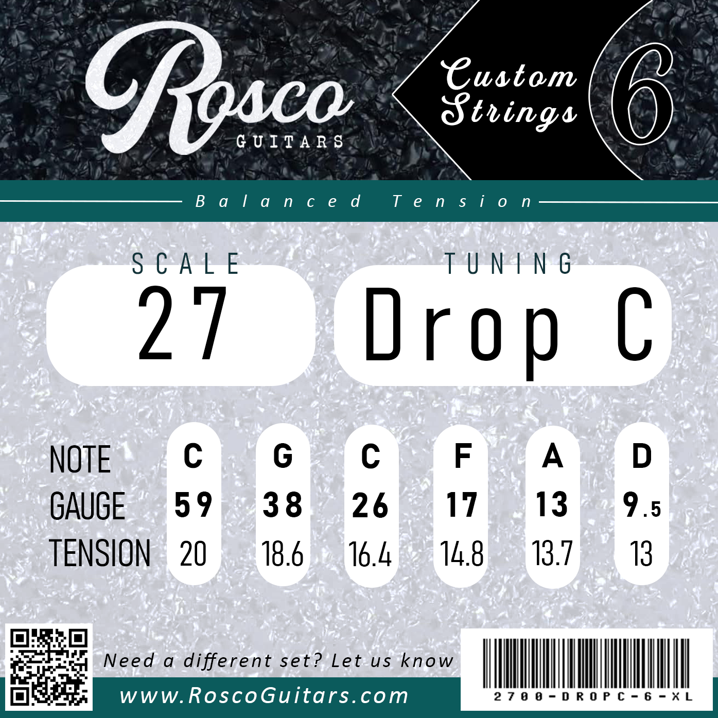 Custom Strings - 27" Guitar Scale Length image 4