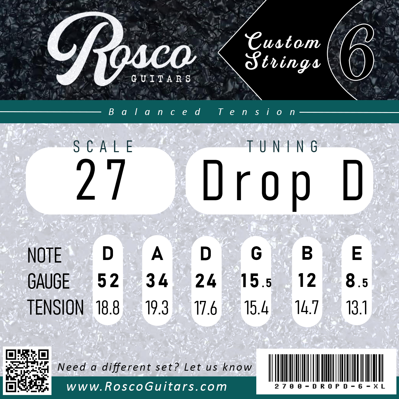 Custom Strings - 27" Guitar Scale Length image 2