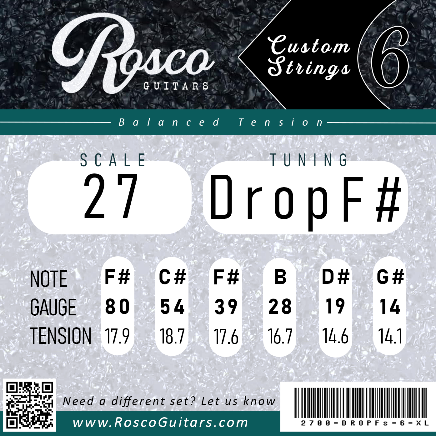 Custom Strings - 27" Guitar Scale Length image 9