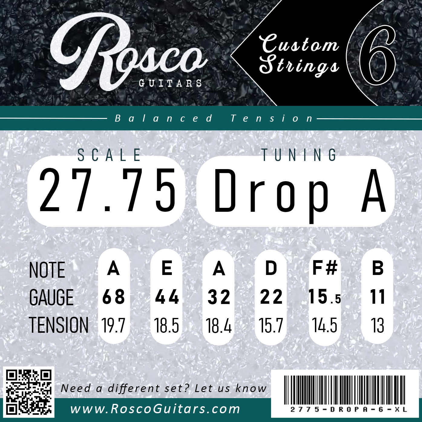 Custom Strings - 27.75" Guitar Scale Length image 7