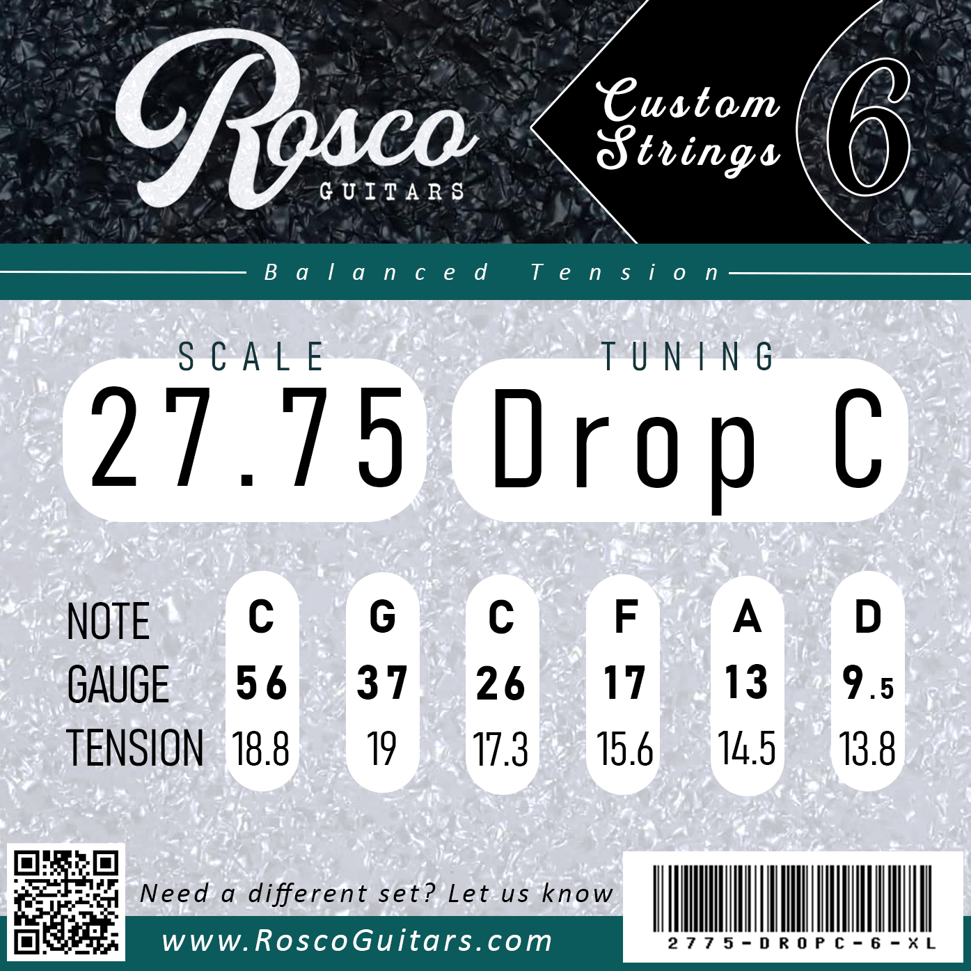 Custom Strings - 27.75" Guitar Scale Length image 4